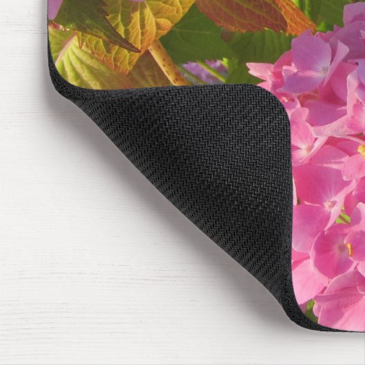 Roze Hydrangea's Muismat (Hoek)