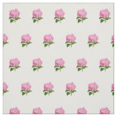 Roze hydrangeas stof (Swatch)