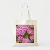 Roze hydrangeas tote bag (Voorkant)