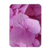 Roze hydrangeenventilator 3"x4" magneet (Verticaal)