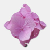 Roze hydrangeenventilator uit de voorverpakking bedankdoosjes (Uitgevouwen)