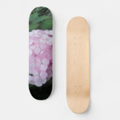 Roze Hydrangia Skateboard (Voorkant)