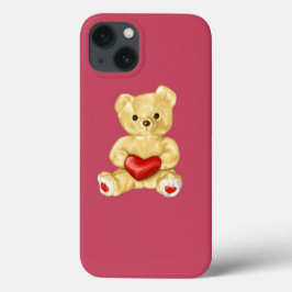 Roze hypnotiseermiddel voor de bescherming tegen a iPhone 13 hoesje