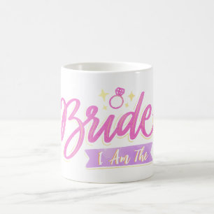 Roze I Am The Bride Bachelorette Groep Feest Cadea Koffiemok