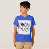 Roze I houdt van Mijn T-shirts en Giften van het (Voorkant volledig)