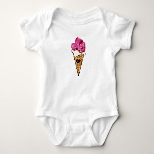Roze Ice Cone Shirt (Voorkant)