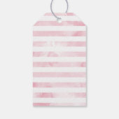 Roze Ice Cream Baby shower Gift Labels Cadeaulabel (Achterkant)