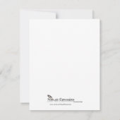 Roze Ice Cream Valentijn Party Invitation Kaart (Achterkant)