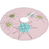 Roze Iconische atoomstaarstbomen Kerstboom Rok (Gekanteld)