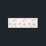 Roze Iconische atoomstakken Stretted Canvas Afdruk<br><div class="desc">Dit roze iconische Atomic Starbursts Stretched Canvas Print patroon beschikt over iconische atoomstarbursts. Dat klopt! De oude school, First Lady Roze gekleurde achtergrond met gouden spikkels is de perfecte achtergrond voor de levendige turquoise, rustgevende selderij en kitschy peer groen gekleurde cirkels. De vlekken van kleur worden sporadisch geplaatst in verschillende...</div>