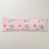 Roze Iconische atoomstartpiloot Lichaamskussen (Voorkant)