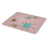 Roze Iconische atoomstoten Uitsluitend raad Snijplank (Hoek)