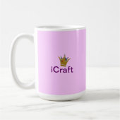 Roze iCraft-Mok Koffiemok (Links)