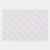 Roze Ijs en Bloemen Cadeau Wrapping Paper (Voorkant 2)