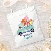 Roze Ijs Je schreeuwt Verjaardagsgunsttassen Bedankzakje (Geknipt)