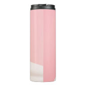 Roze ijs op kegel thermosbeker (Achterkant)