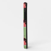 Roze ijsbekertjes op groen Case-Mate iPhone case (Achterkant/links)