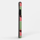 Roze ijsbekertjes op groen Case-Mate iPhone case (Achterkant/rechts)