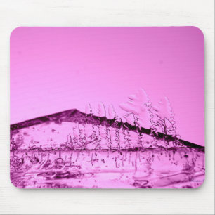 Roze ijsfoto muismat