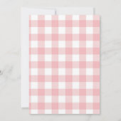 Roze ijsje op één dag uitnodiging (Achterkant)