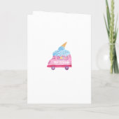 Roze Ijsje Verjaardagsfeestje (Achterkant)