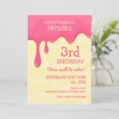 Roze ijskap kaart (Staand voorkant)