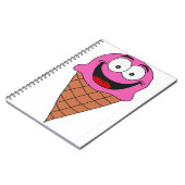 Roze ijskap notitieboek (Linkerzijde)