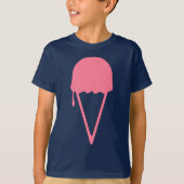 Roze ijskap t-shirt (Voorkant)