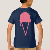 Roze ijskap t-shirt (Achterkant)