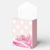 Roze Ijskegel Party Favor Box Bedankdoosjes (Geopend)