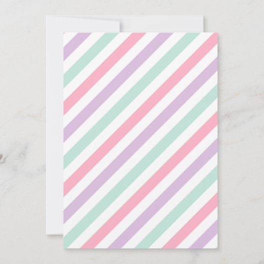 Roze ijsklok hier is de zondebok. kaart (Achterkant)