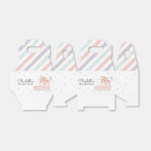 Roze ijskreeft op zaterdag bedankdoosjes (Uitgevouwen)