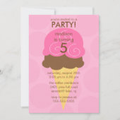 Roze ijskreeft - uitnodiging van afgelopen dag (Voorkant)