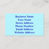 Roze ijsventilator visitekaartje (Achterkant)