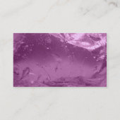 Roze ijsVisitekaartje Visitekaartje (Achterkant)