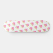 Roze ijsvormer persoonlijk skateboard (Horizontaal)