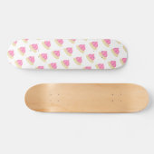 Roze ijsvormer persoonlijk skateboard (Horizontaal)