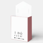 Roze ik doe bemanning vrijgezellenfeest bedankdoosjes (Geopend)