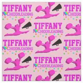 ROZE IK HOU VAN CHEERLEADING GEPERSONALISEERDE STO STOF
