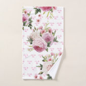 Roze ik hou van je moeder - Dadinghanddoekset Bad Handdoek (Handdoek)