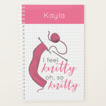 Roze, ik voel me knitty.