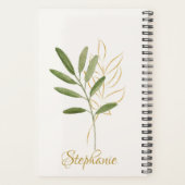 Roze illustraties van de Waterverf van het Manuscr Planner (Achterkant)