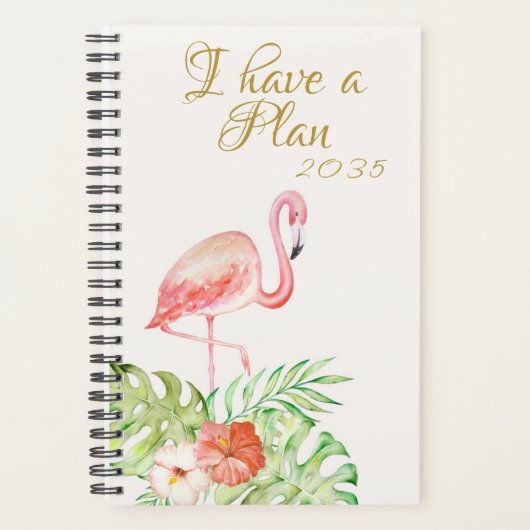 Roze illustraties van de Waterverf van het Manuscr Planner (Voorkant)