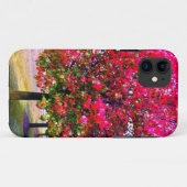 Roze impressionistische herfstbomen Case-Mate iPhone case (Achterkant (horizontaal))