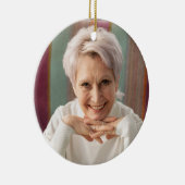 Roze in het liefdevol geheugen voor geliefde keramisch ornament (Rechts)