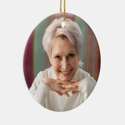 Roze in het liefdevol geheugen voor geliefde keramisch ornament (Rechts)