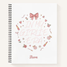 Roze in mijn meiden-tijdperk notitieboek
