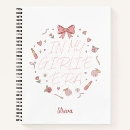 Roze in mijn meiden-tijdperk notitieboek