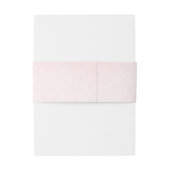 Roze in reliëf gemaakt met het Citaat van de Weddi Uitnodigingen Wikkel (Achterkant Voorbeeld)