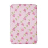 Roze in roze badmat (Voorkant Verticaal)
